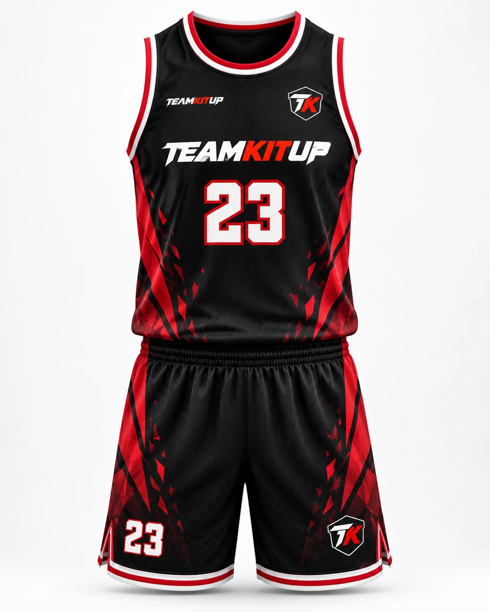 Basketball Inferno Court — front view