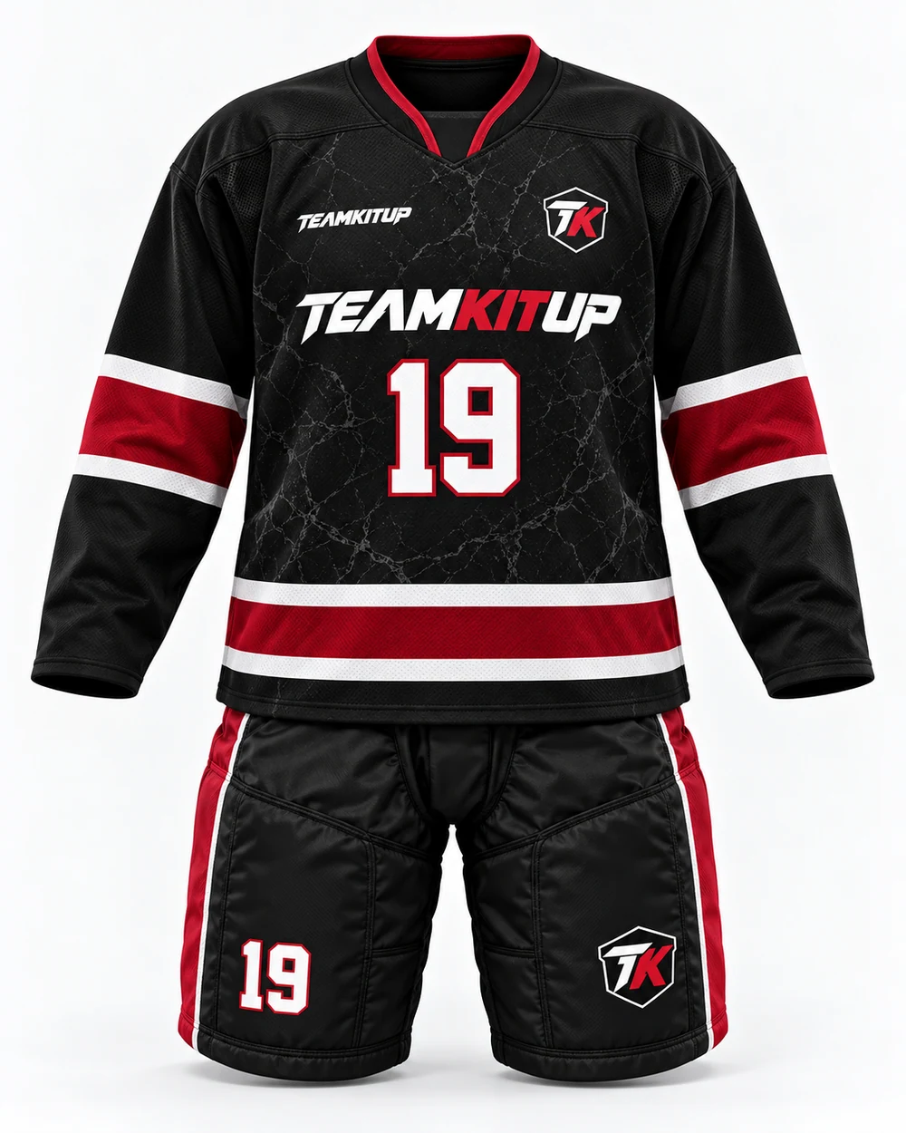 Ice Hockey Black Ice — front view