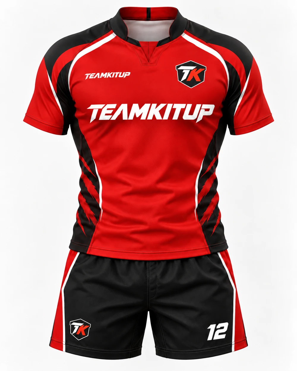 Rugby Crimson Armour — front view
